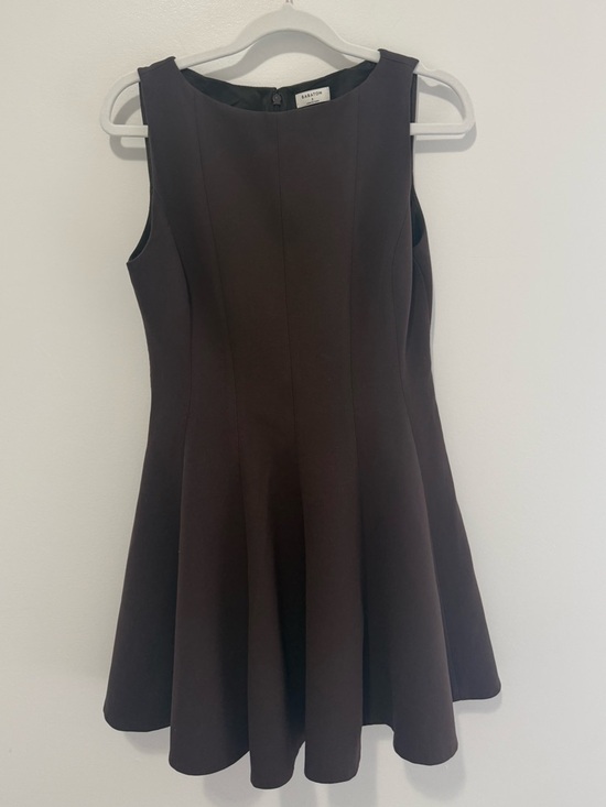 Aritzia Dresses & Skirts - Aritzia Babaton Proxy Dress Brown | Fit & Flare Mini | Size 2 | Hourglass